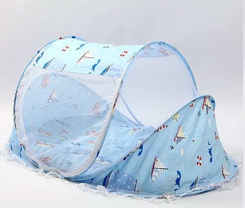 Foldable  Baby Bed Net With Pillow Net 2pieces Set - NOMAN STORE LLC