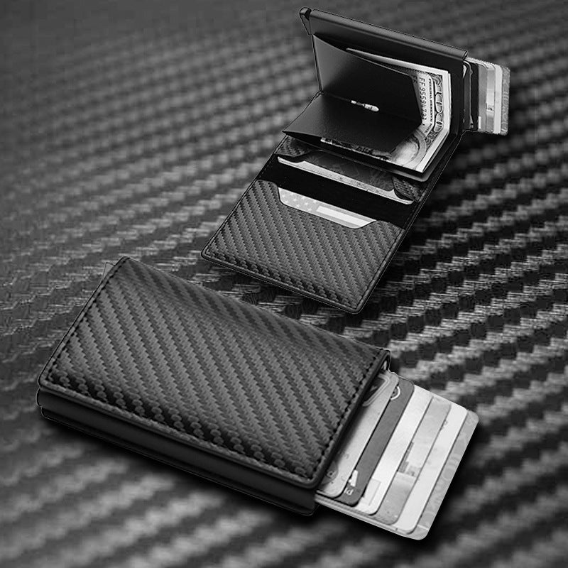 Credit Card Holder Smart Minimalist Wallet Pocket Men Women Slim Cardholder Bank Secure Creditcard Case - NOMAN STORE LLC