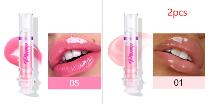 New Tube Lip Rich Lip Color Slightly Spicy Lip Honey Lip Glass Mirror Face Lip Mirror Liquid Lipstick - NOMAN STORE LLC