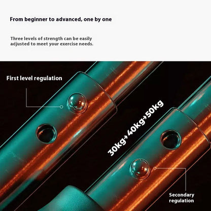 Multi-functional U-shaped Arm Strengthener Chest Trainer Adjustable Forearm Strength Exerciser Home Gym Equipment Bodybuilding - NOMAN STORE LLC