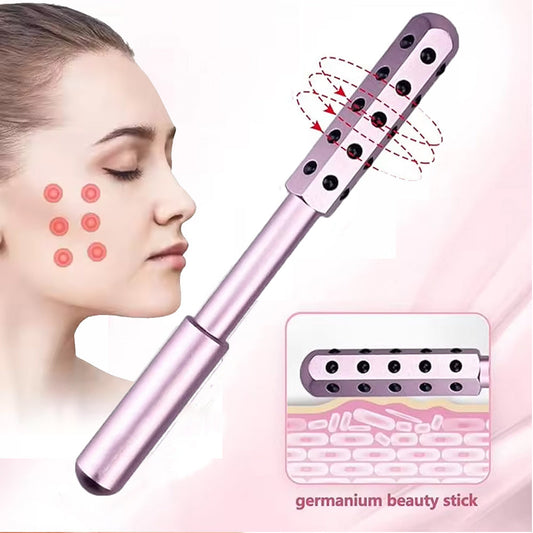 30 Germanium Beauty Stick Massage Beauty Stick Facial Roller Face Lift Bar Anti Wrinkle Facial Massager Skin Care Tool Derma Rolling Face Massage Roller Wand - NOMAN STORE LLC