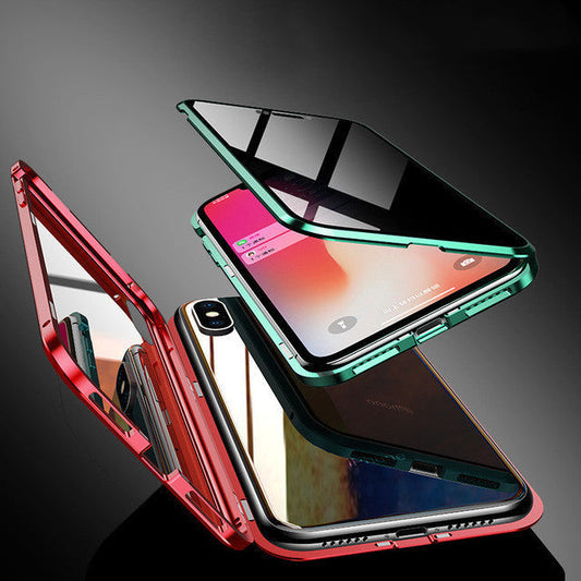 Phone Case Anti-peep Magnetic Protective Shell Magnetic Privacy Glass Case For Phone - NOMAN STORE LLC