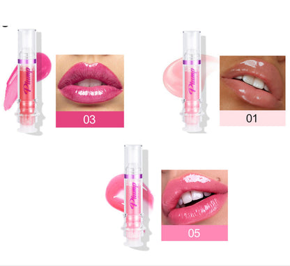 New Tube Lip Rich Lip Color Slightly Spicy Lip Honey Lip Glass Mirror Face Lip Mirror Liquid Lipstick - NOMAN STORE LLC