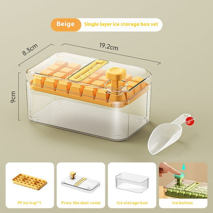 28 56 Grids Reusable Ice Mold Ice Cubes Tray DIY Moulds Ice Cubes Maker Release Homemade Ice Cubes Tray Mold Home Ice Making Tool - NOMAN STORE LLC