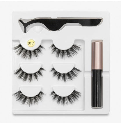 A Pair Of False Eyelashes With Magnets In Fashion - NOMAN STORE LLC
