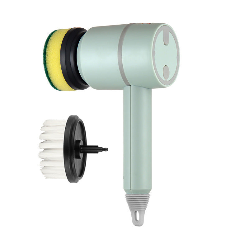 Electric Cleaning Brush Dishwashing Brush Automatic Wireless USB Rechargeable Professional Kitchen Bathtub Tile Cleaning Brushes - NOMAN STORE LLC