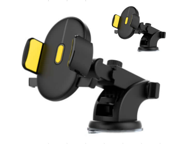 Car Phone Holder Long Rod Telescopic Car Dashboard Suction Cup Type - NOMAN STORE LLC