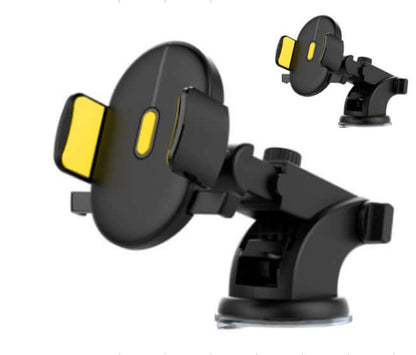 Car Phone Holder Long Rod Telescopic Car Dashboard Suction Cup Type - NOMAN STORE LLC
