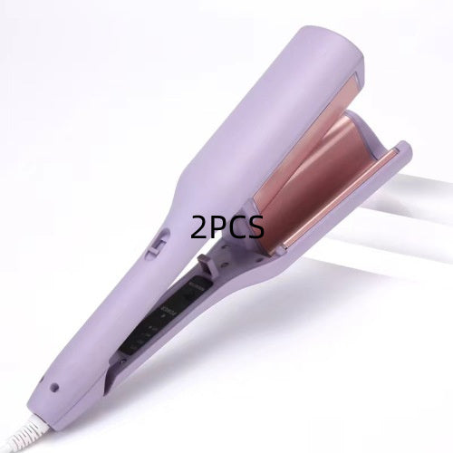 Hair Curling Iron 32mm Deep Wave Hair Curler 4 Temperature Adjustable Fast Heating Crimping Iron Styler Wand For All Hair Style - NOMAN STORE LLC