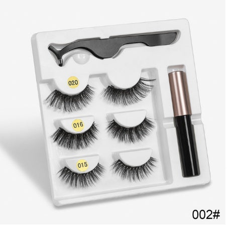 A Pair Of False Eyelashes With Magnets In Fashion - NOMAN STORE LLC