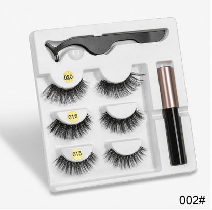 A Pair Of False Eyelashes With Magnets In Fashion - NOMAN STORE LLC