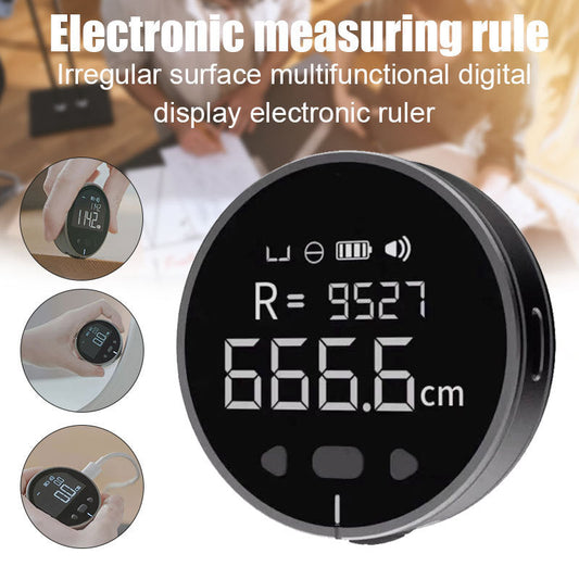 Distance Measuring Instrument Electronic Measuring Ruler Tape Measure High Definition Digital LCD High Precision Electronic Measuring Ruler Tool - NOMAN STORE LLC
