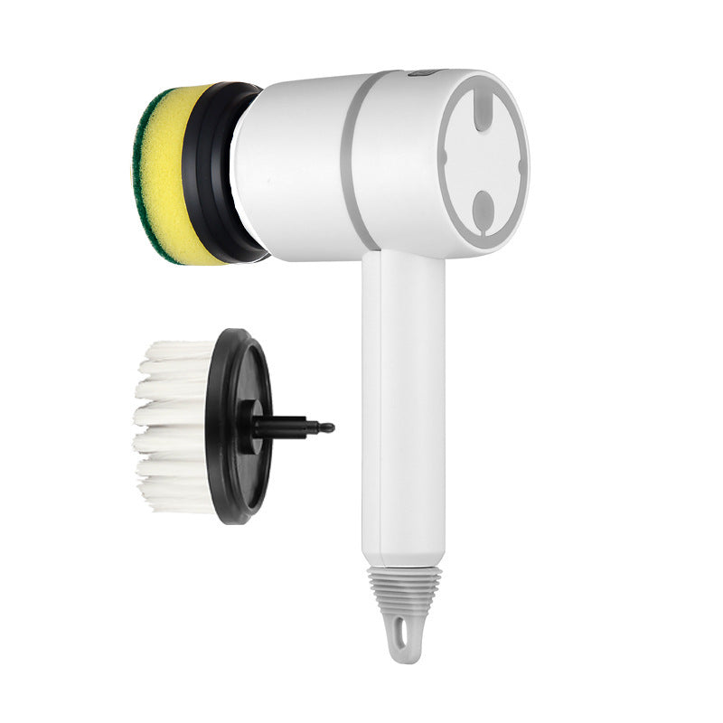 Electric Cleaning Brush Dishwashing Brush Automatic Wireless USB Rechargeable Professional Kitchen Bathtub Tile Cleaning Brushes - NOMAN STORE LLC