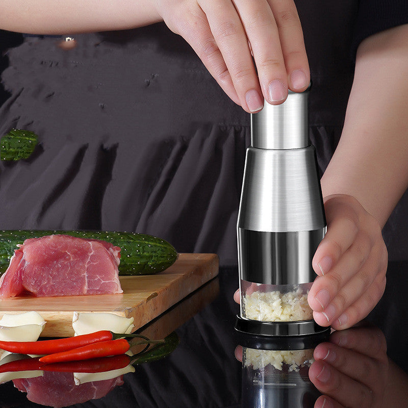 Garlic Crusher Onion Chopper Multipeler Vegetables Chopper Manual Garlic Press Machine Garlic Squeezer Kitchen Gadget - NOMAN STORE LLC