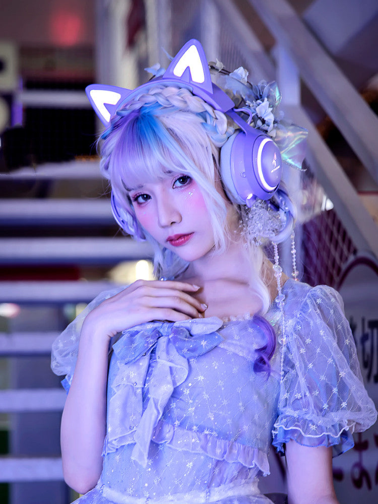 Net Red Same Style Luminous Cat Ear Headphones - NOMAN STORE LLC