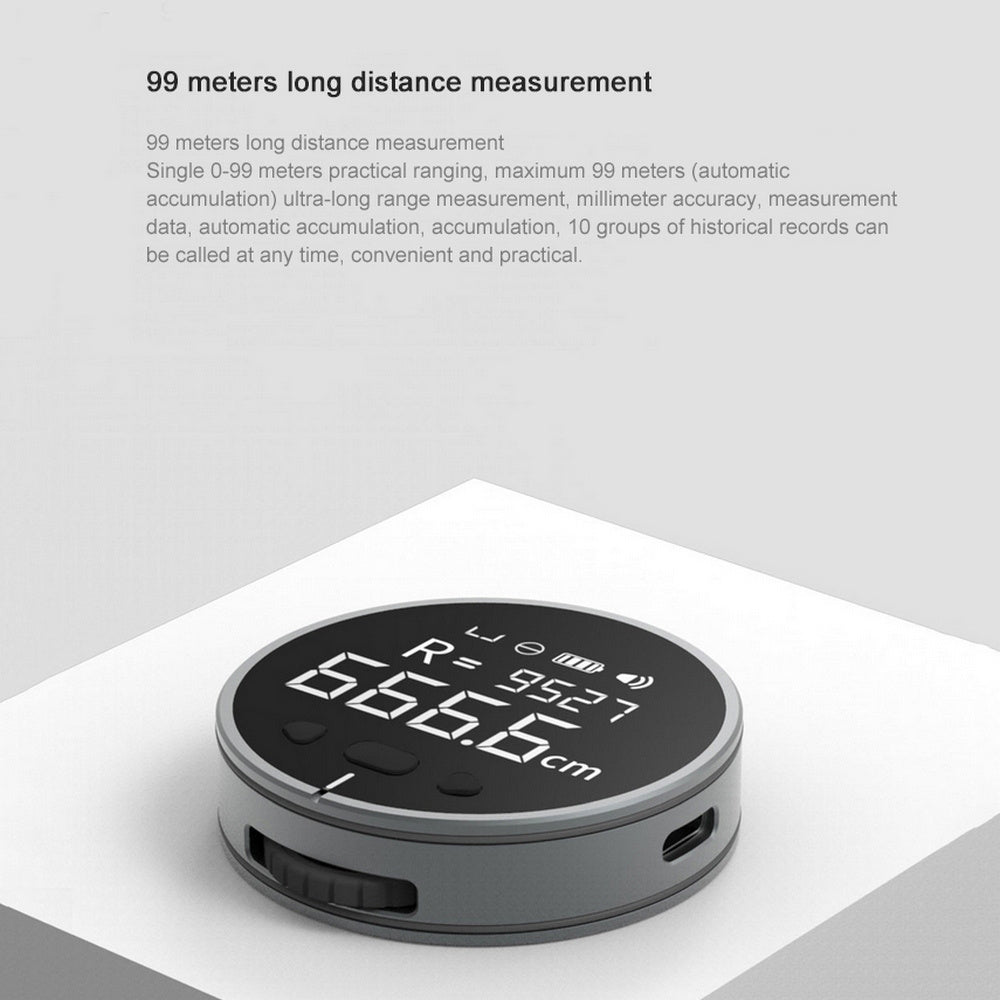 Distance Measuring Instrument Electronic Measuring Ruler Tape Measure High Definition Digital LCD High Precision Electronic Measuring Ruler Tool - NOMAN STORE LLC