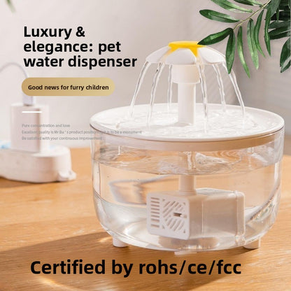 Automatic Pet Water Fountain with Filtration