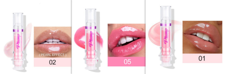 New Tube Lip Rich Lip Color Slightly Spicy Lip Honey Lip Glass Mirror Face Lip Mirror Liquid Lipstick - NOMAN STORE LLC