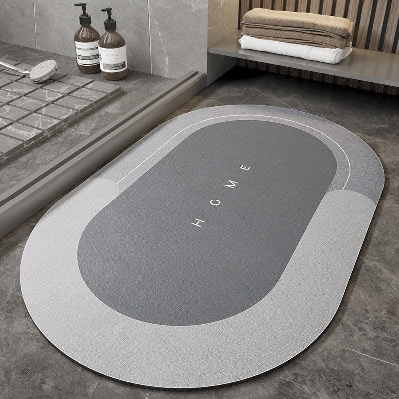 Cushion Cushion Bathroom Sliding  Door  Floor  Bathroom Foot Mat - NOMAN STORE LLC