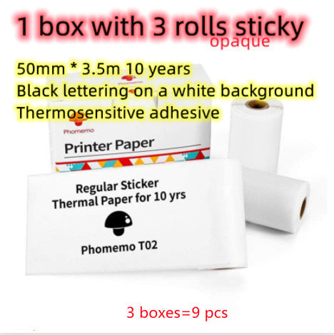 Portable Mini Thermal Label Printer Home Photo Printer Student Wrong Question Printer Bluetooth-compatible Mini Label Printer Price Tag - NOMAN STORE LLC