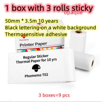 Portable Mini Thermal Label Printer Home Photo Printer Student Wrong Question Printer Bluetooth-compatible Mini Label Printer Price Tag - NOMAN STORE LLC
