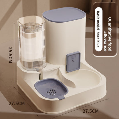 Automatic Cat Dog Food Water Feeder Bowl Ceramic