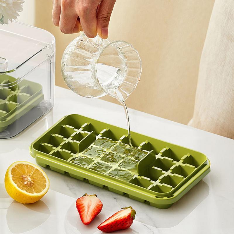 28 56 Grids Reusable Ice Mold Ice Cubes Tray DIY Moulds Ice Cubes Maker Release Homemade Ice Cubes Tray Mold Home Ice Making Tool - NOMAN STORE LLC