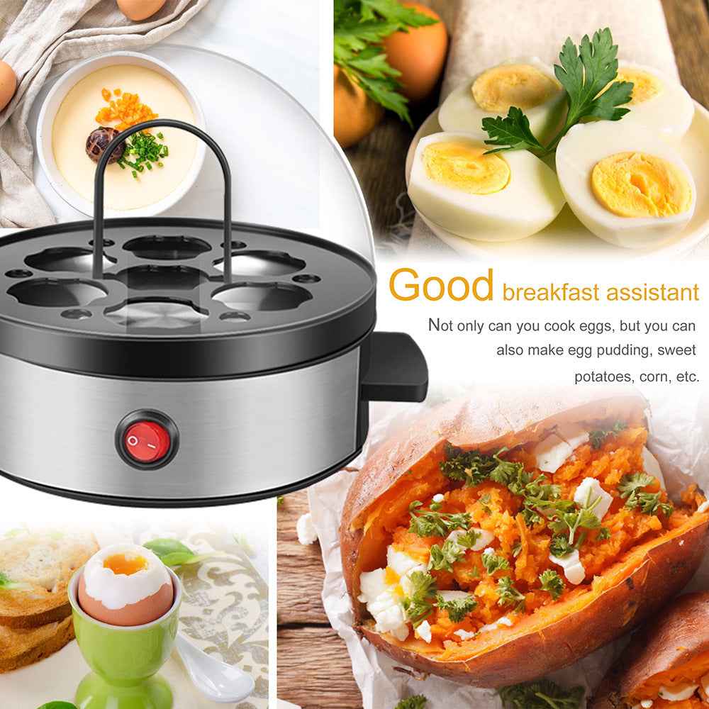 Multifunctional Egg Cooker Mini Egg Steamer Breakfast Egg Steamer - NOMAN STORE LLC