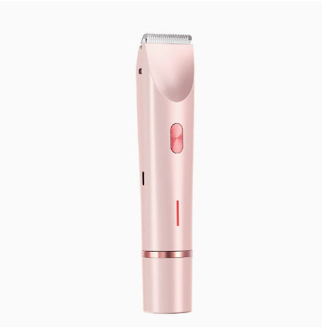 2 In 1 Hair Removal Epilator USB Rechargeable Trimmer Women Body Razor Face Leg Armpit Bikini Hand Pubic Shaver Hair Remover - NOMAN STORE LLC