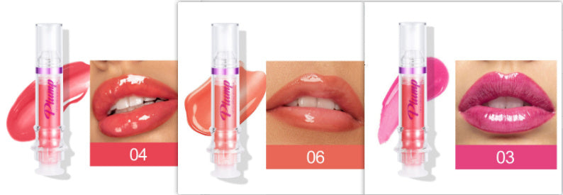 New Tube Lip Rich Lip Color Slightly Spicy Lip Honey Lip Glass Mirror Face Lip Mirror Liquid Lipstick - NOMAN STORE LLC