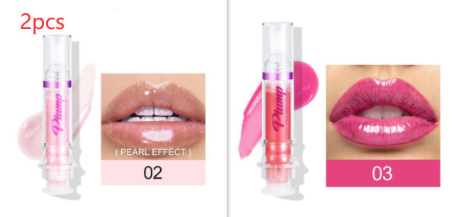 New Tube Lip Rich Lip Color Slightly Spicy Lip Honey Lip Glass Mirror Face Lip Mirror Liquid Lipstick - NOMAN STORE LLC