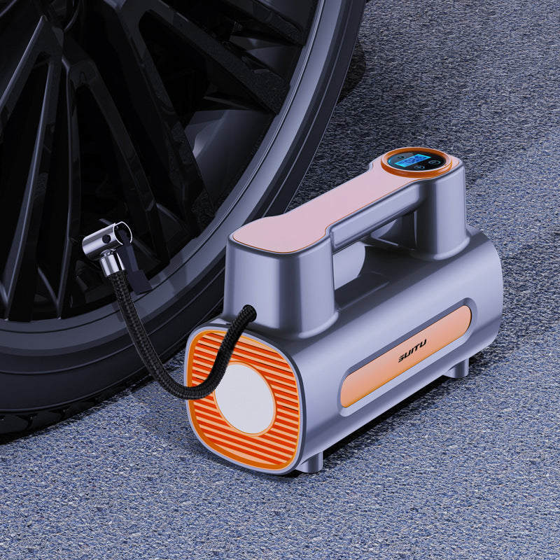 Tire Inflator 12V DC Portable Compressor Electric DC Auto Tire Pumps For Car Tires - NOMAN STORE LLC