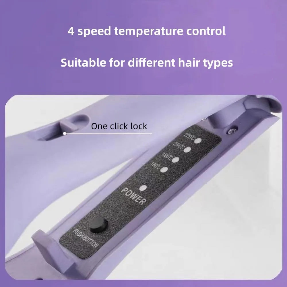 Hair Curling Iron 32mm Deep Wave Hair Curler 4 Temperature Adjustable Fast Heating Crimping Iron Styler Wand For All Hair Style - NOMAN STORE LLC