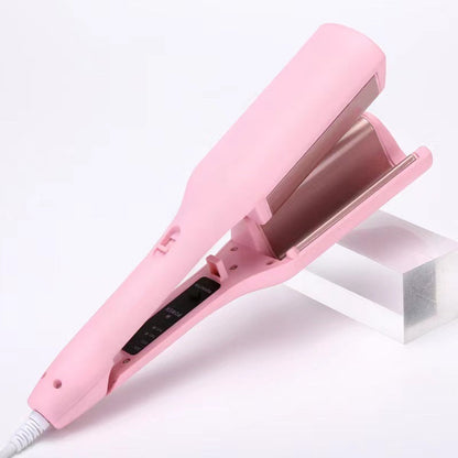 Hair Curling Iron 32mm Deep Wave Hair Curler 4 Temperature Adjustable Fast Heating Crimping Iron Styler Wand For All Hair Style - NOMAN STORE LLC