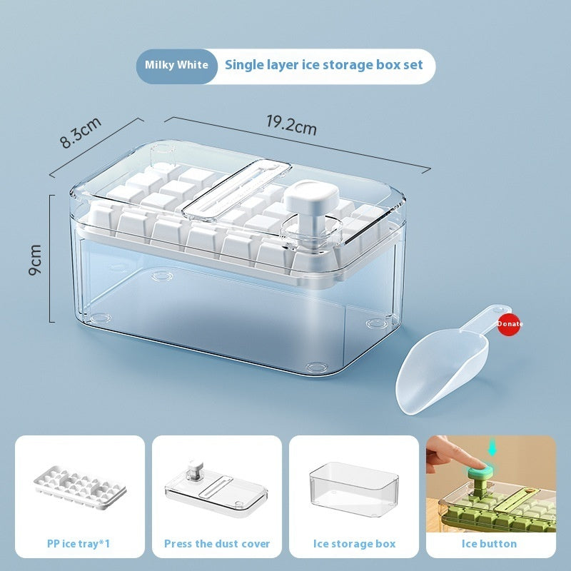 28 56 Grids Reusable Ice Mold Ice Cubes Tray DIY Moulds Ice Cubes Maker Release Homemade Ice Cubes Tray Mold Home Ice Making Tool - NOMAN STORE LLC