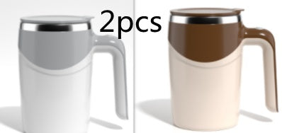 Rechargeable Model Automatic Stirring Cup Coffee Cup High Value Electric Stirring Cup Lazy Milkshake Rotating Magnetic Water Cup - NOMAN STORE LLC