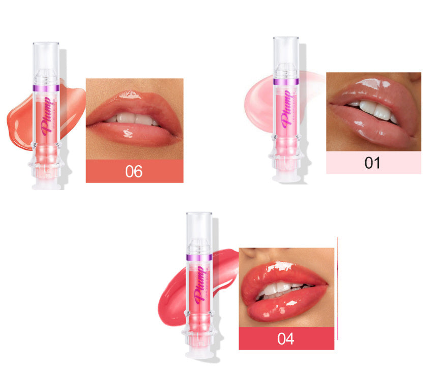New Tube Lip Rich Lip Color Slightly Spicy Lip Honey Lip Glass Mirror Face Lip Mirror Liquid Lipstick - NOMAN STORE LLC