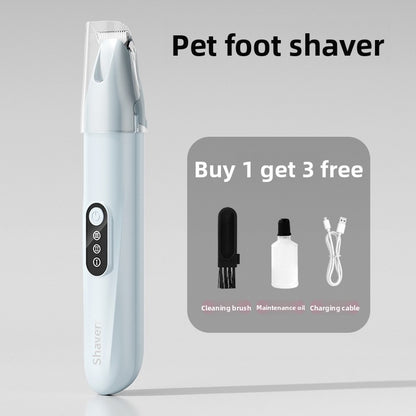 Rechargeable Pet Grooming Trimmer with Wide Blade