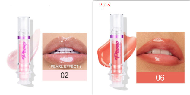 New Tube Lip Rich Lip Color Slightly Spicy Lip Honey Lip Glass Mirror Face Lip Mirror Liquid Lipstick - NOMAN STORE LLC