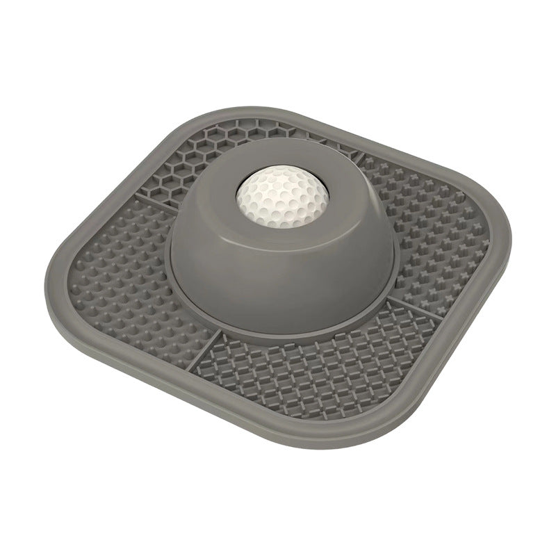 Pet Licking Bowl, Silicone Anti-Choking Slow-Feeding Bowl