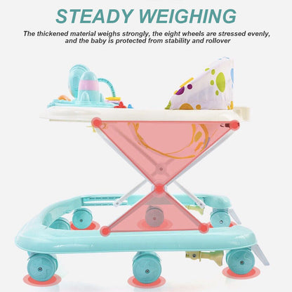 Baby Walker Bouncer First Steps Push Along Activity Music Ride On Car Melody UK - NOMAN STORE LLC