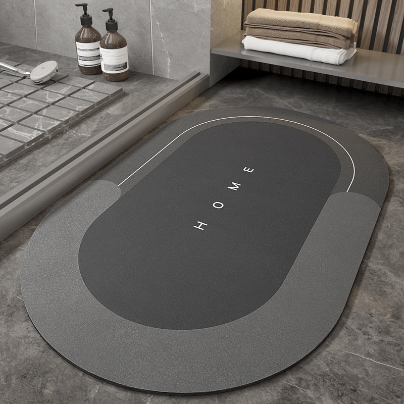 Cushion Cushion Bathroom Sliding  Door  Floor  Bathroom Foot Mat - NOMAN STORE LLC