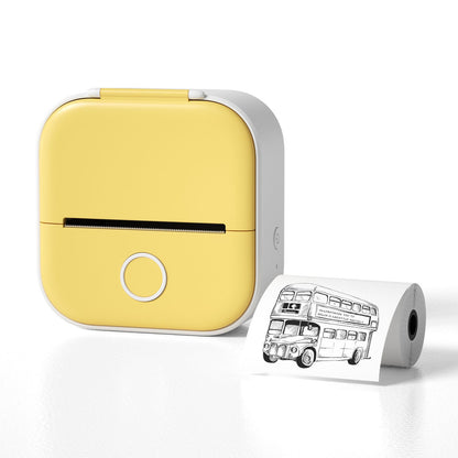 Portable Mini Thermal Label Printer Home Photo Printer Student Wrong Question Printer Bluetooth-compatible Mini Label Printer Price Tag - NOMAN STORE LLC