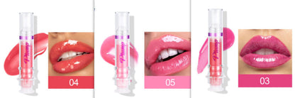 New Tube Lip Rich Lip Color Slightly Spicy Lip Honey Lip Glass Mirror Face Lip Mirror Liquid Lipstick - NOMAN STORE LLC