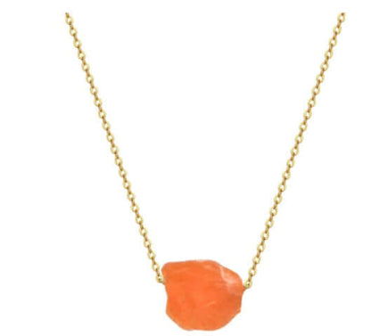 Hot Selling Stone Crystal Pillar Tree Of Life Pendant Ins Fashion Necklace - NOMAN STORE LLC