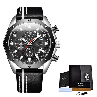 Fashion Mens Watches Top Brand Luxury Silicone Sport Watch Men Quartz Date Clock Waterproof Wristwatch Chronograph - NOMAN STORE LLC