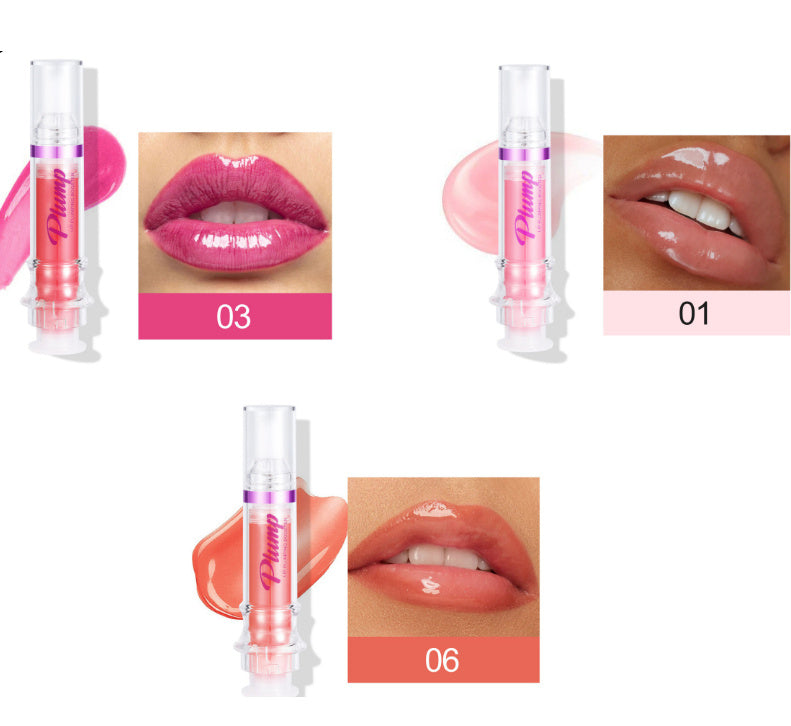 New Tube Lip Rich Lip Color Slightly Spicy Lip Honey Lip Glass Mirror Face Lip Mirror Liquid Lipstick - NOMAN STORE LLC