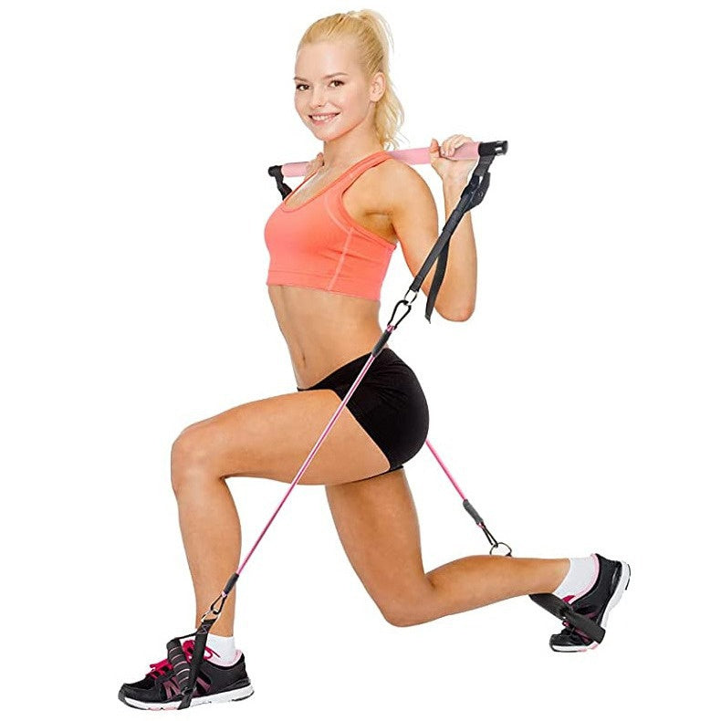 Yoga Fitness Rod Stretching Enhanced Female Rope Stretch - NOMAN STORE LLC
